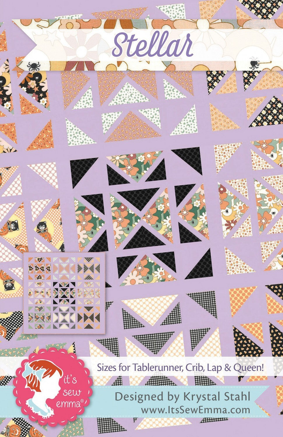 Stellar Quilt Pattern - It's Sew Emma , quilting and craft projects