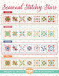 Seasonal Stitchy Stars Tablerunner Pattern , quilting and craft projects
