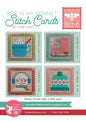 Lori Holt - Bee in My Bonnet Cross Stitch Cards Set C sewing and quilting product