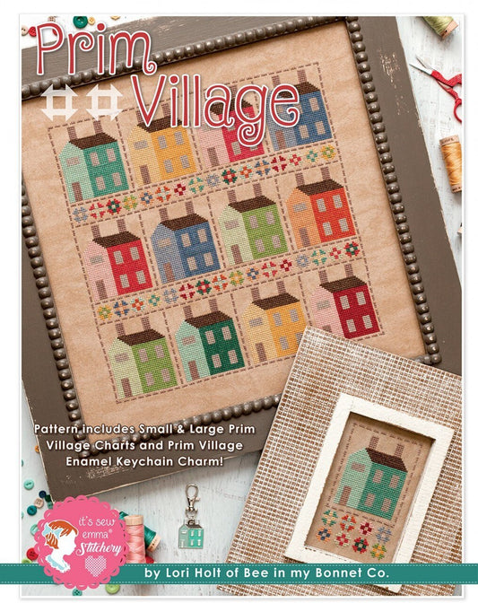 Prim Village Cross Stitch by Lori Holt sewing and quilting product