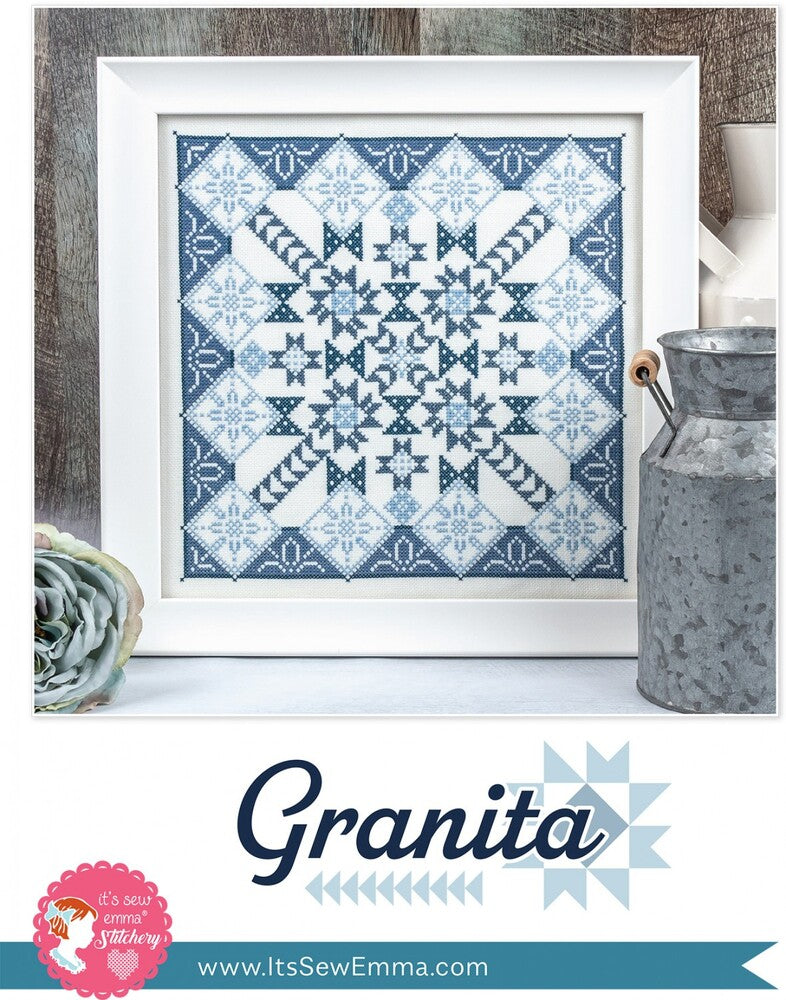 Granita Cross Stitch Pattern , quilting and craft projects