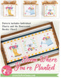 Bloom Where You're Planted Cross Stitch Pattern , quilting and craft projects