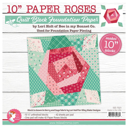 Paper Roses 254 mm Foundation Paper Pad , pattern making and craft projects