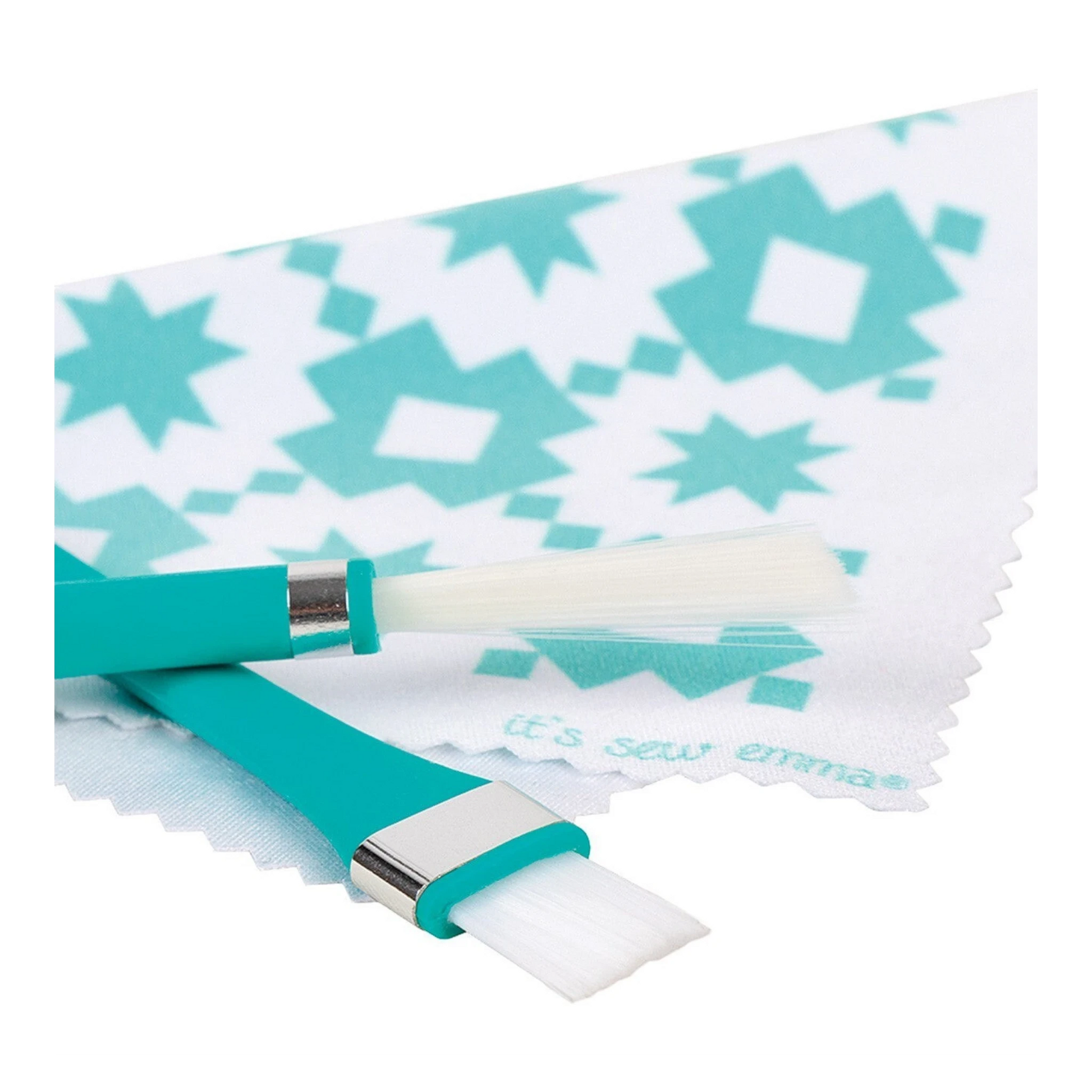 Oh Sew Clean Brush and Cloth Set MINT sewing and quilting product