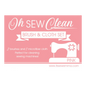 Oh Sew Clean Brush and Cloth Set PINK sewing and quilting product