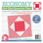 Foundation Paper - Economy Quilt Block 152 mm Pad , pattern making and craft projects