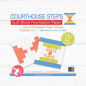 Foundation Paper - Courthouse Steps 6in Quilt Block Pad