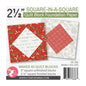 Foundation Paper - 102 mm Square in a Square Quilt Block Pad , pattern making and craft projects