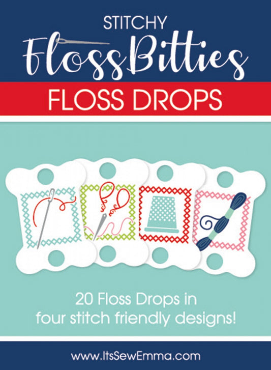 Stitchy FlossBitties Floss Drops by It's Sew Emma for embroidery, stitching and decorative needlework