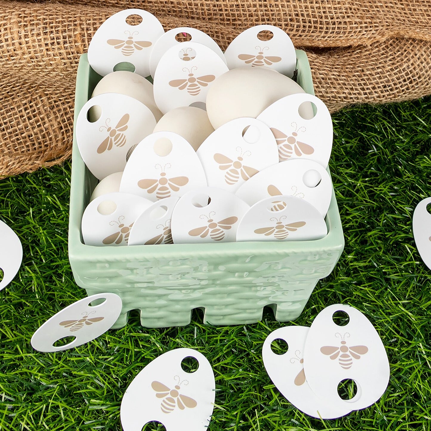 Farm Fresh Egg Floss Drops - Lori Holt for embroidery, stitching and decorative needlework
