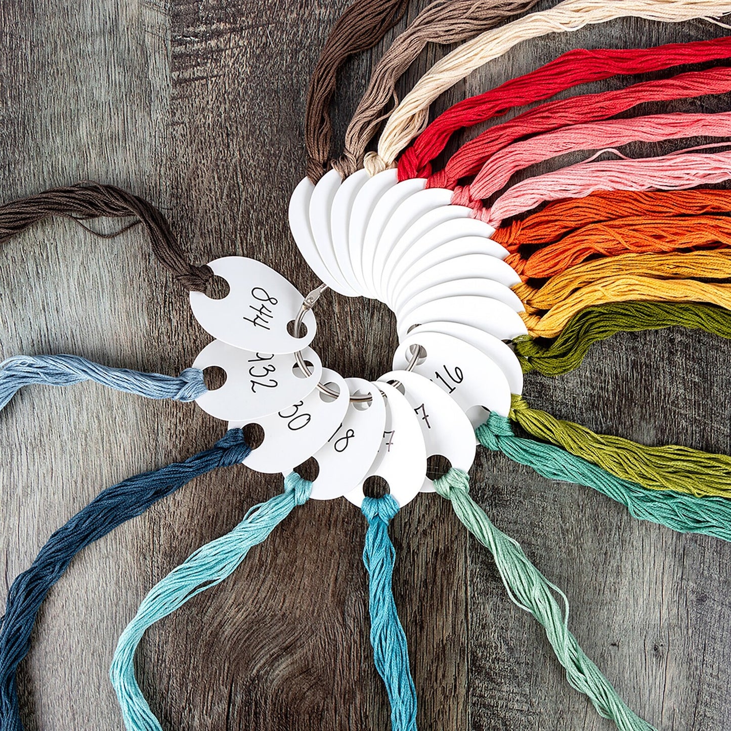 Farm Fresh Egg Floss Drops - Lori Holt for embroidery, stitching and decorative needlework