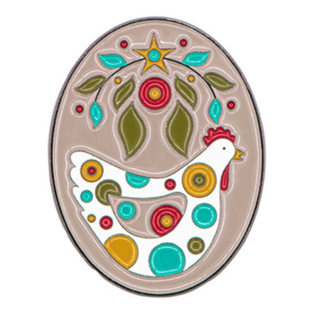 Henny Penny Enamel Minder , sewing and fabric marking