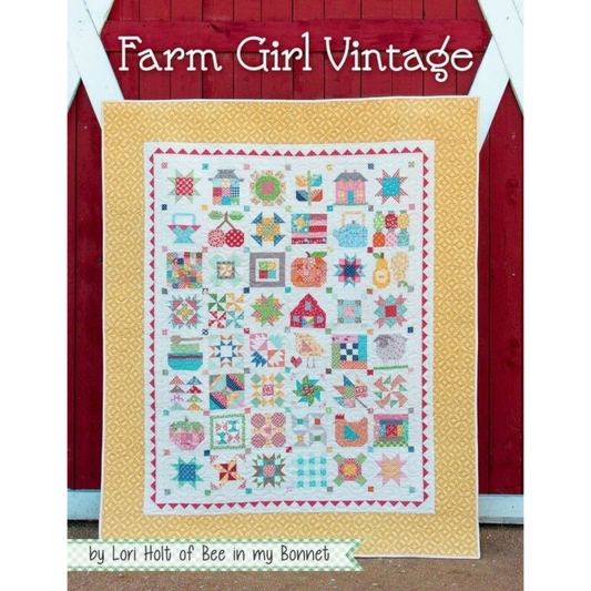 Lori Holt - Farm Girl Vintage Book , quilting and craft projects