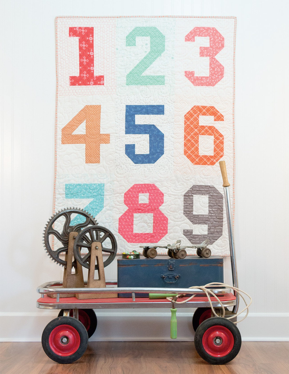 Spelling Bee by Lori Holt – number quilt project