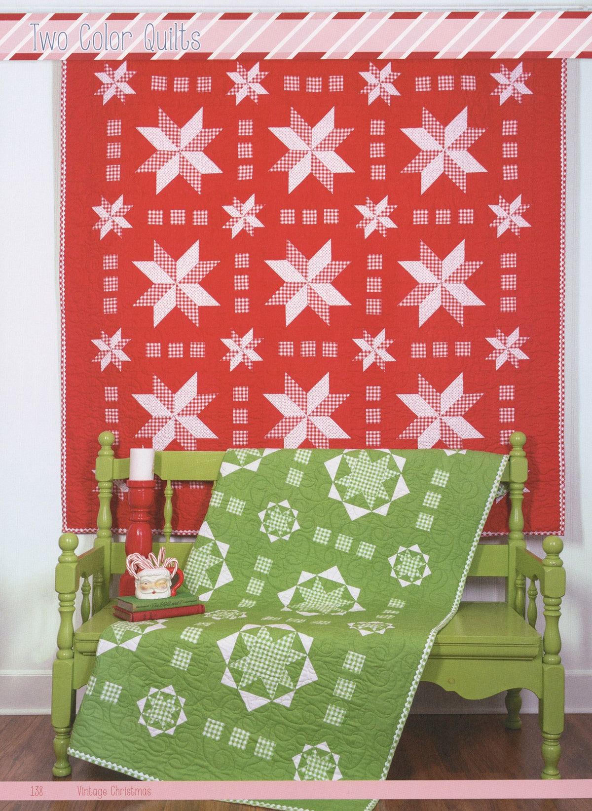 Vintage Christmas by Lori Holt – star quilts