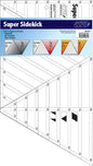 Jaybird Quilts Super Sidekick Ruler for precise cutting, marking and patchwork