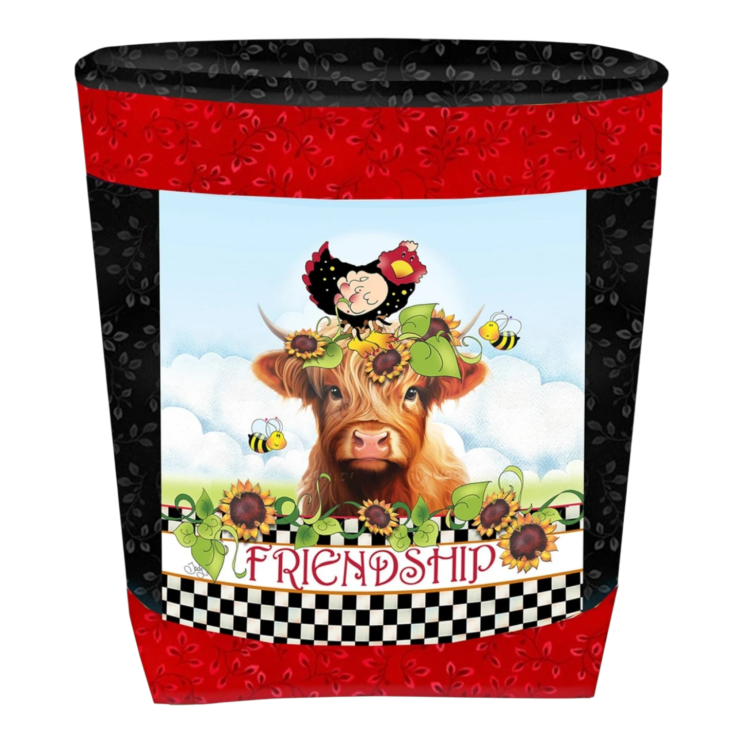 Highland Cow Friendship  - Bin Set