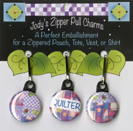 Quilter Zip Charm Set – Jody Houghton Designs