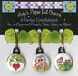 Love of Owls Zip Charm Set – Jody Houghton Designs