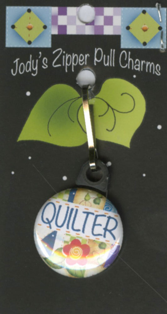 Zipper Charm - Quilter for bag making and sewing projects