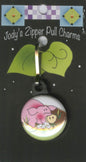 Zipper Charm - PIGGY for bag making and sewing projects