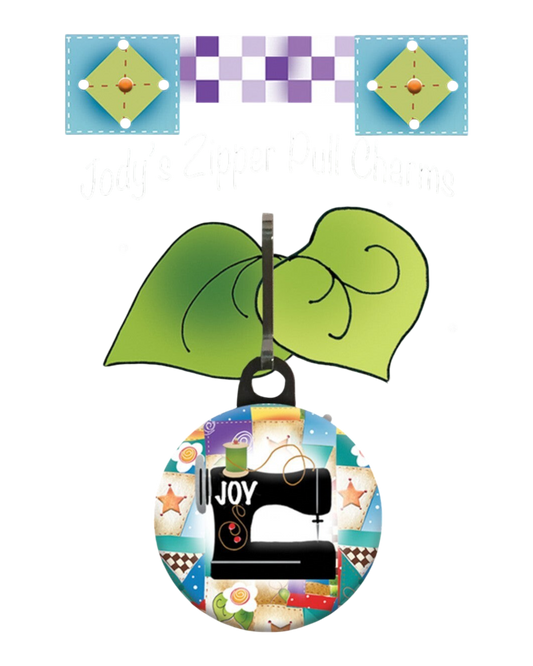 Zipper Charm - Sewing Machine