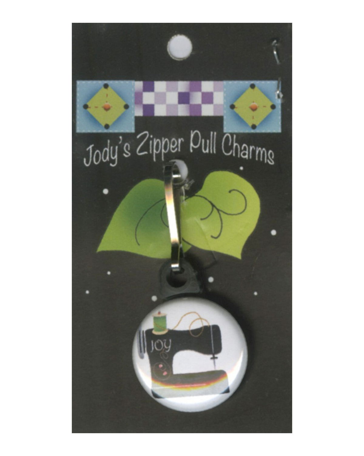 Zipper Charm - SEW MACHINE
