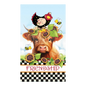 Highland Cow Friendship Magnet