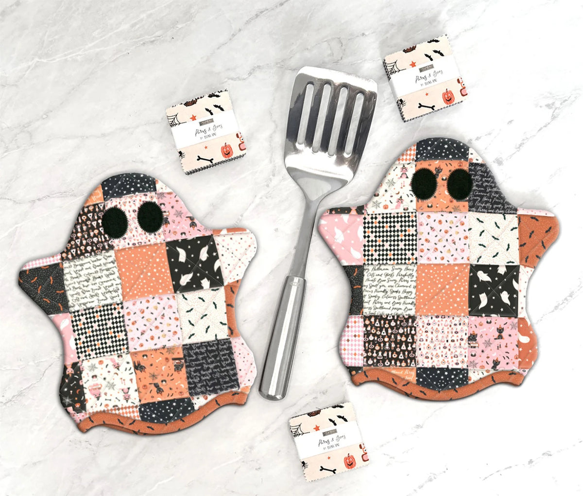 Ghostly Hot Pads Pattern