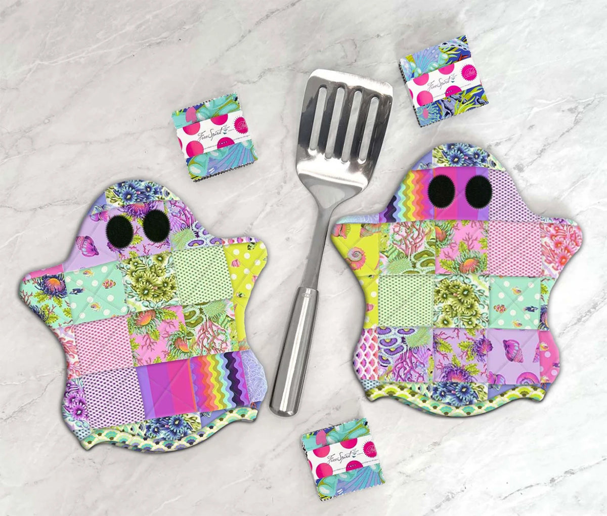 Ghostly Hot Pads Pattern