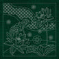 Sashiko Australia Japanese Flowers and Seven Treasures , piecing and stitching