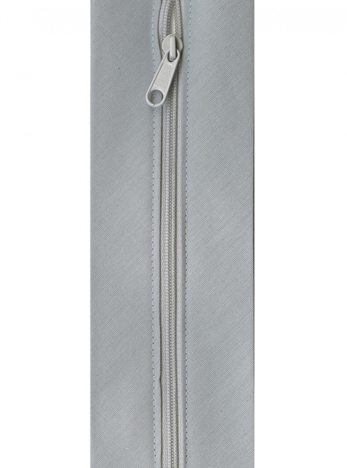 Zippity-Do-Done 457 mm Zipper - Pull Light Gray for bag making and sewing projects