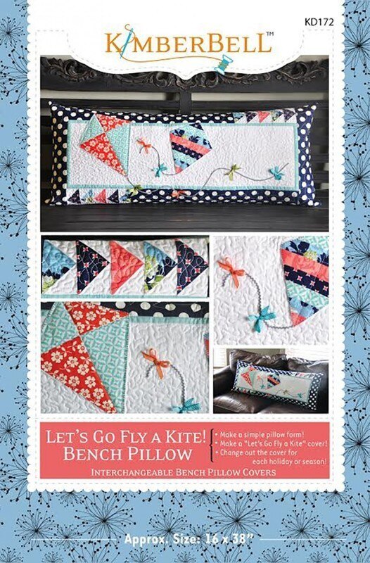 Bench Pillows Pattern - Let's Go Fly a Kite , quilting and craft projects