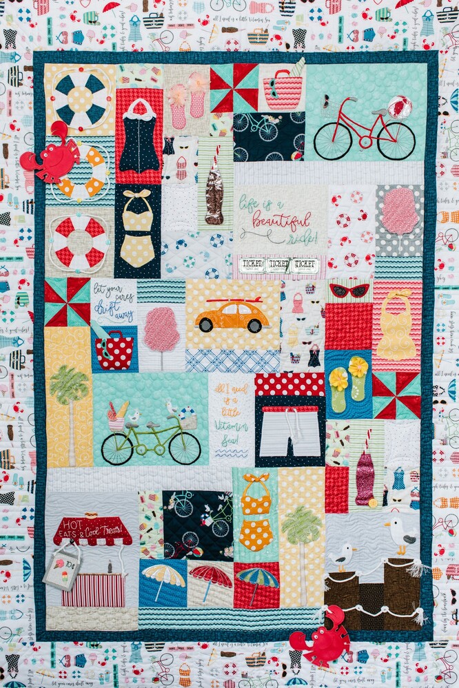 Vintage Boardwalk Sewing Version - Kimberbell sewing and quilting product