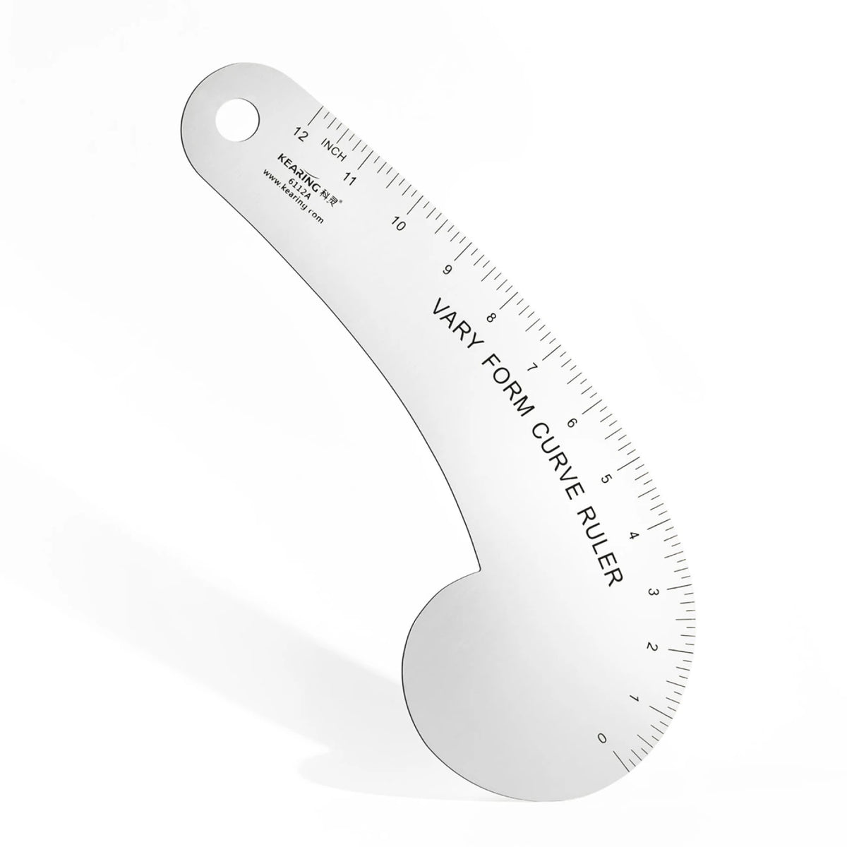 Kearing 12in Aluminium Curved Ruler