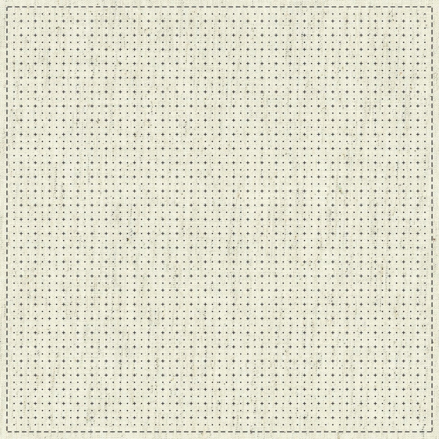 Sashiko Cloth - One-Stitch Sashiko Grid 1 , piecing and stitching