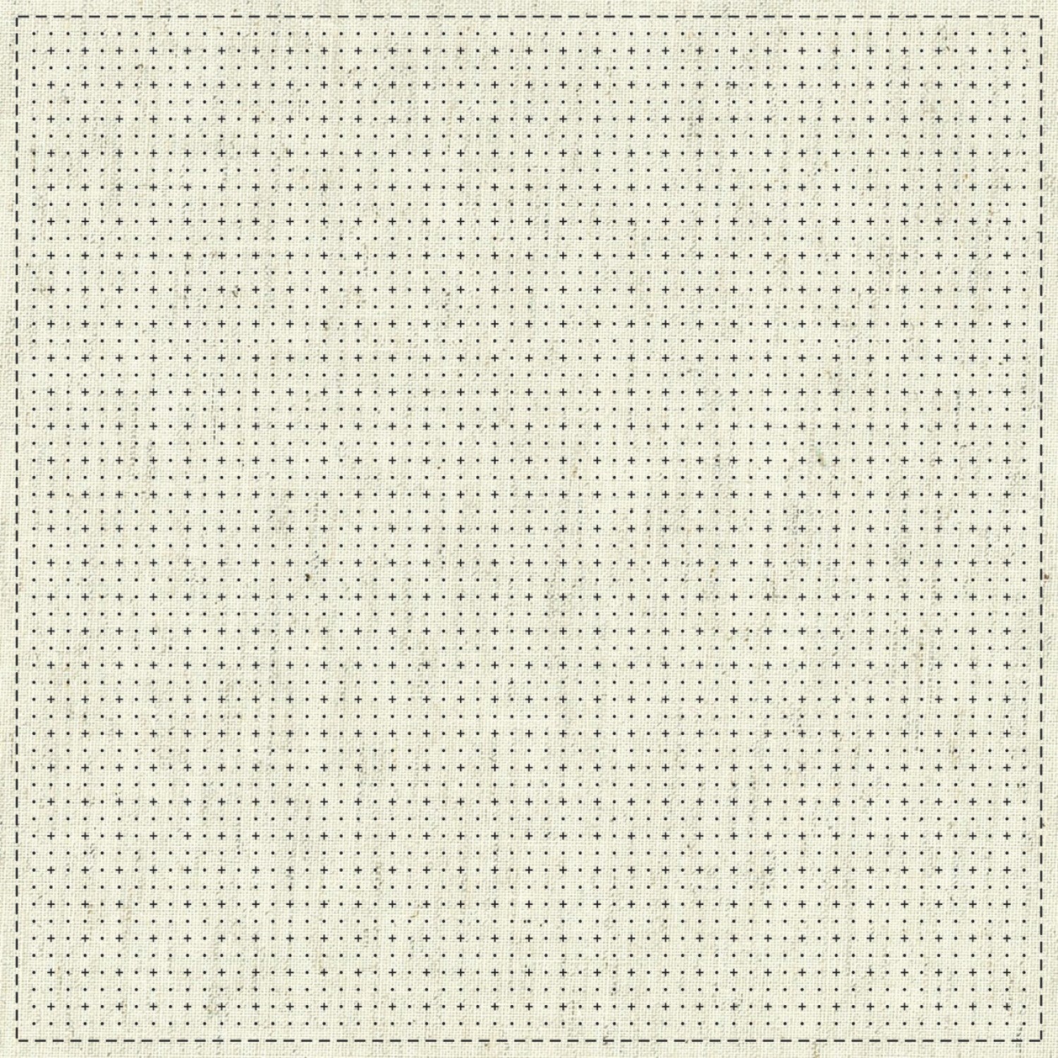 Sashiko Cloth - One-Stitch Sashiko Grid 1 , piecing and stitching
