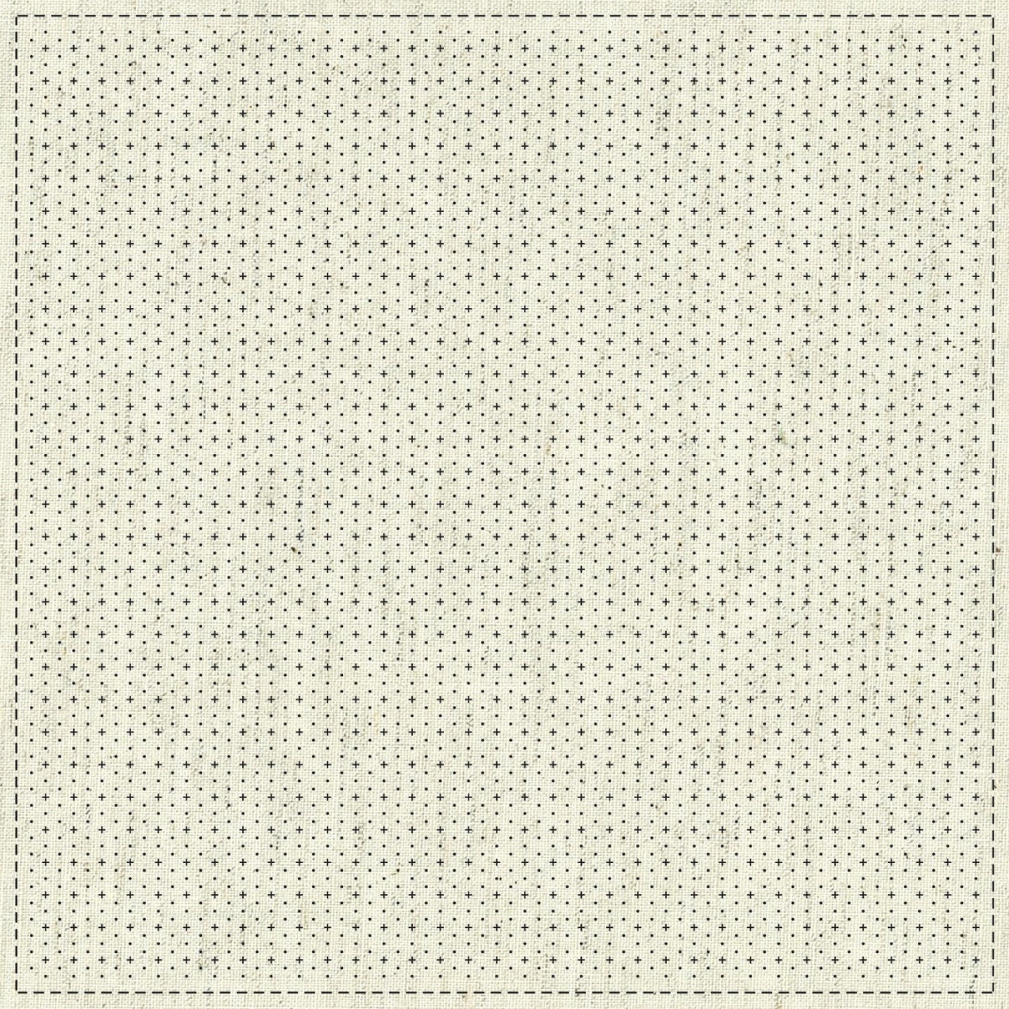 Sashiko Cloth - One Stitch Sashiko Grid 2 (Oblique) , piecing and stitching