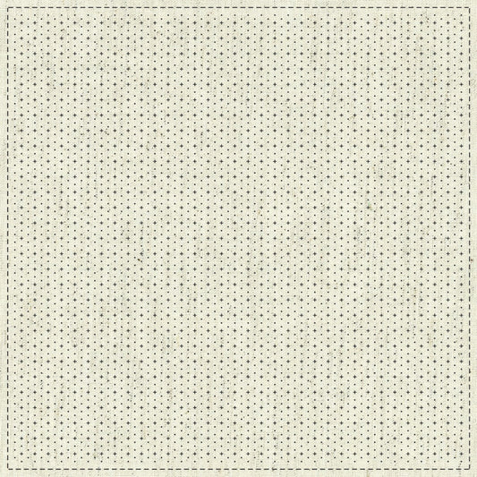 Sashiko Cloth - One Stitch Sashiko Grid 2 (Oblique) , piecing and stitching