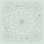 Sashiko Cloth Dreamcatcher , piecing and stitching