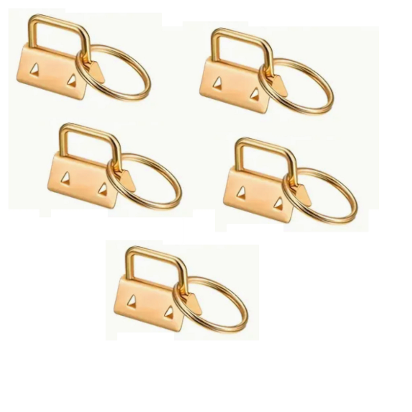 Gold Key Fobs - 25 mm wide sewing and quilting product