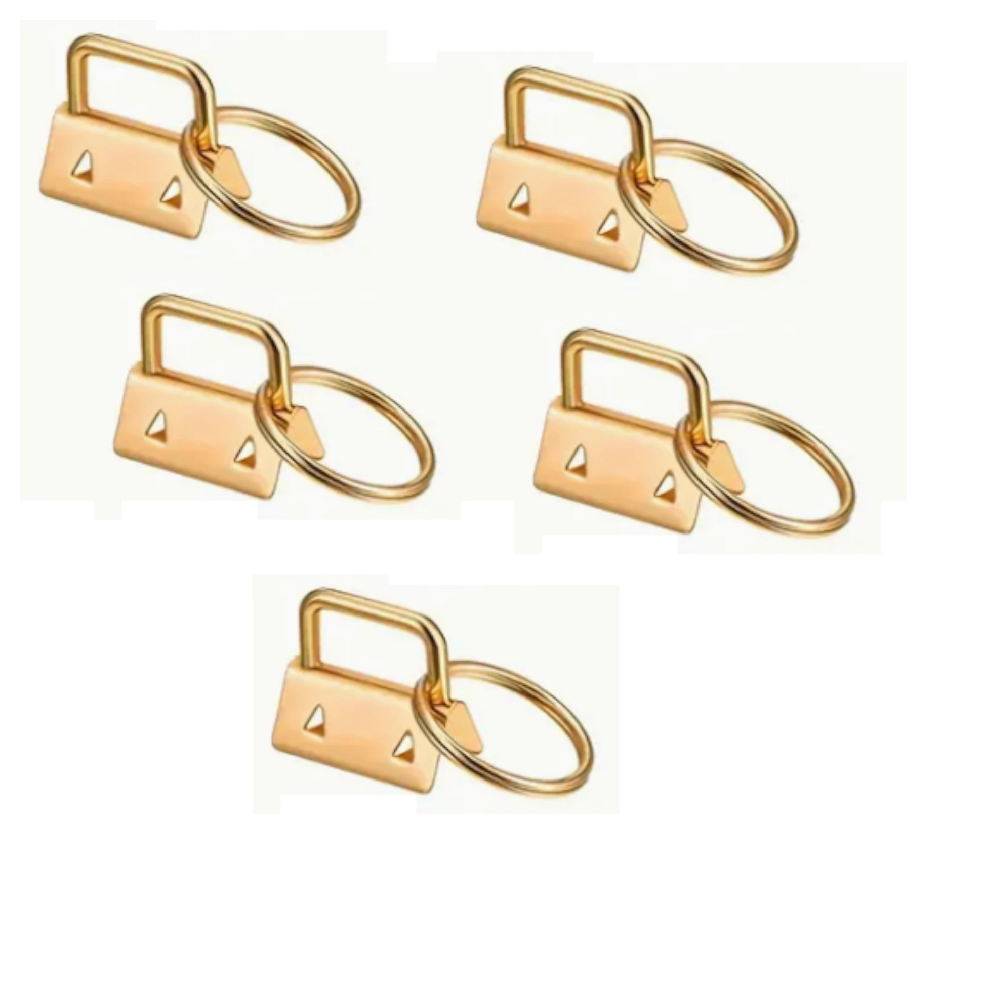 Gold Key Fobs - 25 mm wide sewing and quilting product