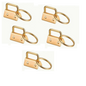 Gold Key Fobs - 25 mm wide sewing and quilting product