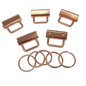 Gold Key Fobs - 25 mm wide sewing and quilting product