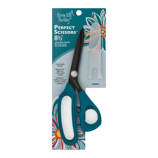 Perfect Scissors Teal 216 mm , quilting and fabric cutting