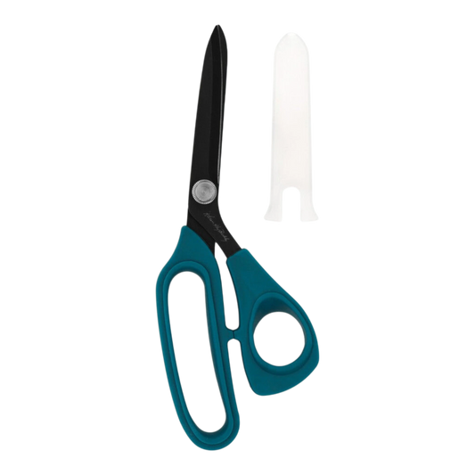 Perfect Scissors Teal 216 mm , quilting and fabric cutting