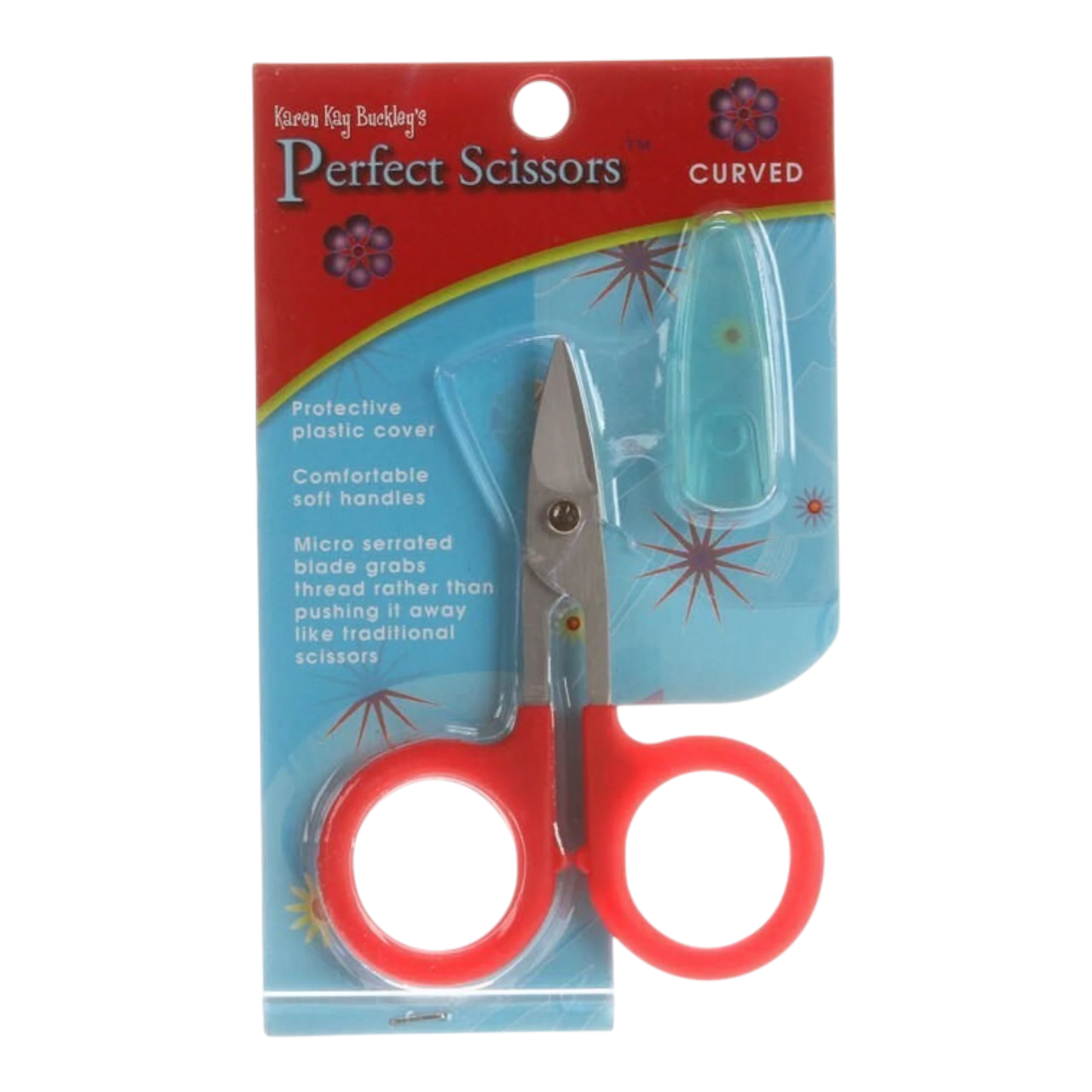 Perfect Scissors Curved by Karen Kay Buckley 95 mm , quilting and fabric cutting