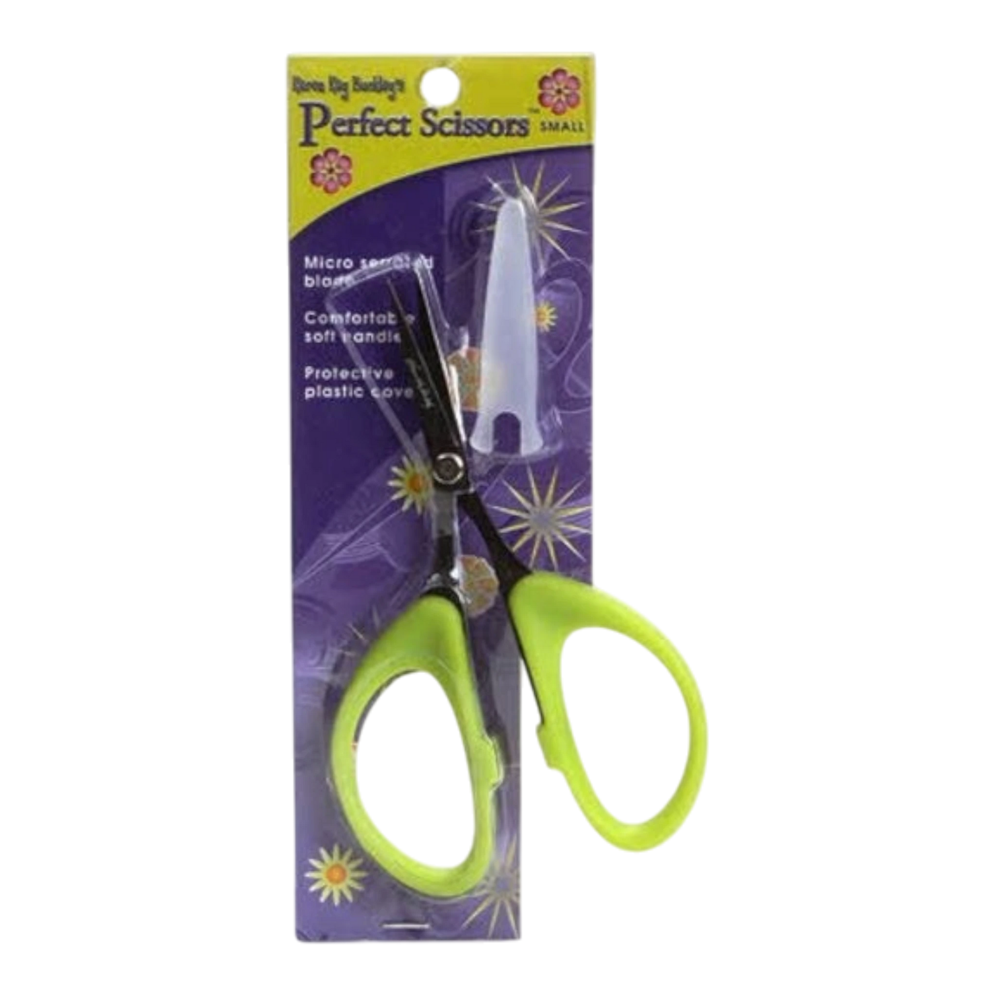 Perfect Scissors by Karen Kay Buckley 102 mm Small Green , quilting and fabric cutting