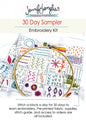 30 Day Sampler Embroidery Kit , quilting and craft projects