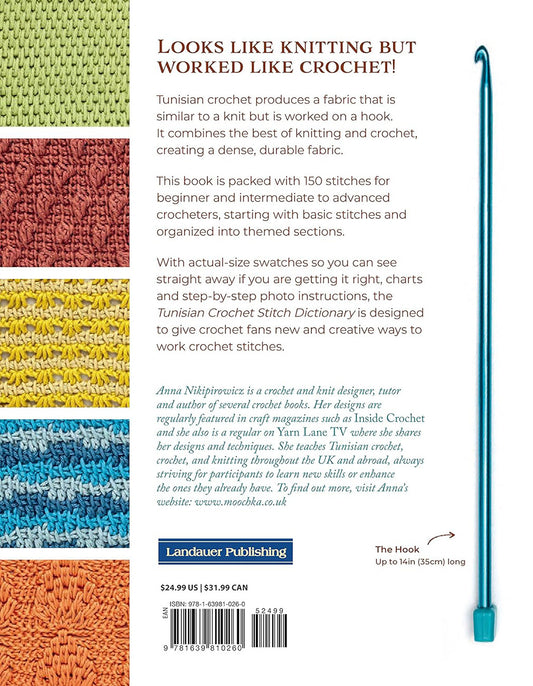 Tunisian Crochet Stitch Dictionary Book – book preview 1